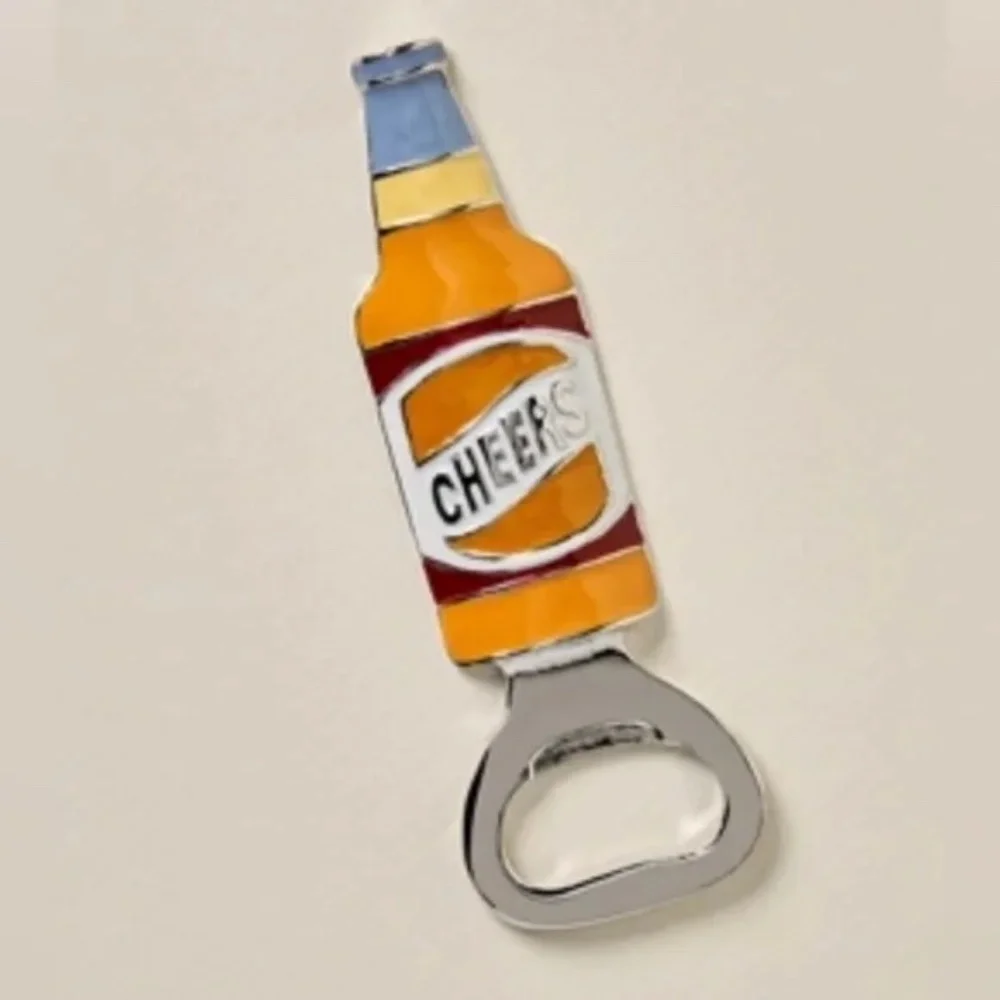 Anthropologie Mud Pie Game Day Bottle Opener CHEERS nwt